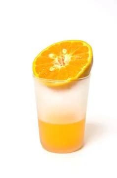 Orange juice Stock Photos