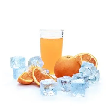 Orange juice Foto stock