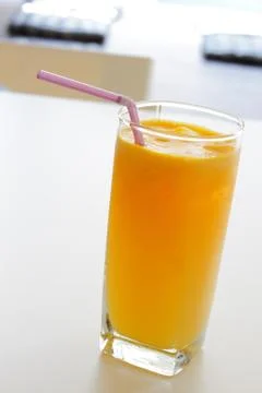 Orange juice Stock Photos