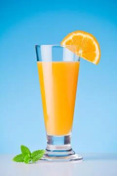 Orange juice Stock Photos