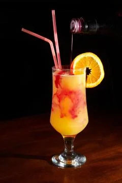 Orange juice Stock Photos