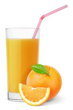 Orange juice Stock Photos