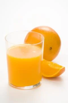 Orange juice Stock Photos