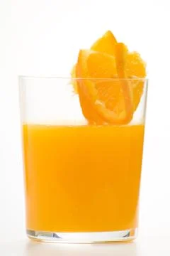 Orange juice Stock Photos