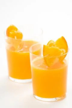Orange juice Stock-Fotos