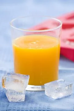Orange juice Stock Photos