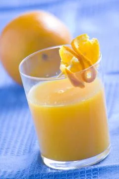 Orange juice Stock Photos