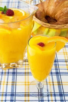 Orange juice Stock Photos