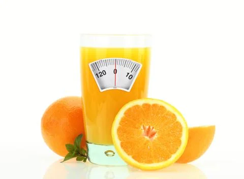 Orange juice Stock Photos