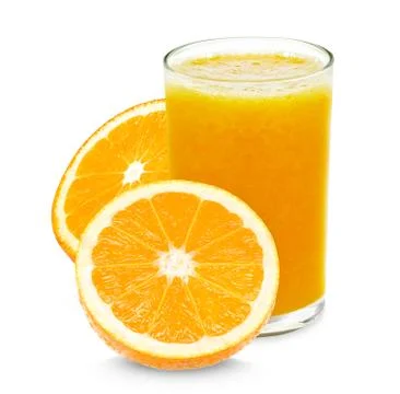Orange juice Stock Photos