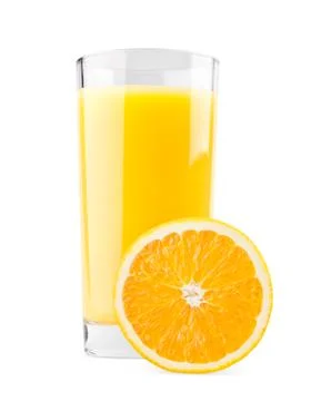Orange juice Stock Photos
