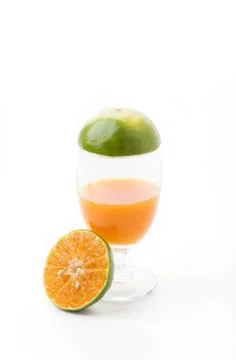 Orange juice Stock Photos