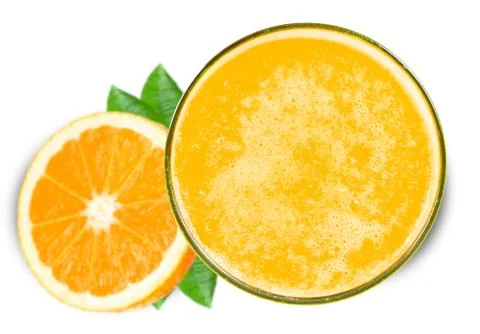 Orange juice Stock Photos