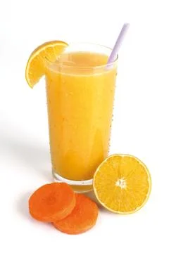 Orange juice Stock Photos