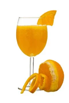Orange juice Foto stock