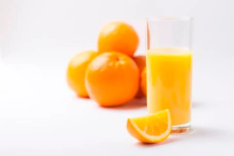Orange juice Stock Photos