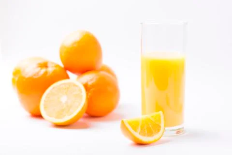 Orange juice Stock Photos