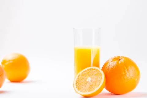 Orange juice Stock Photos