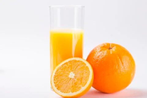 Orange juice Stock Photos