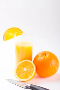 Orange juice Stock Photos
