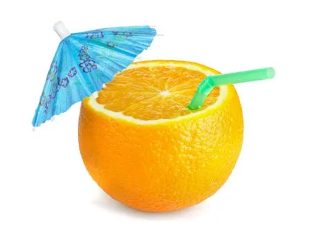 Orange juice Stock Photos