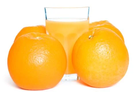 Orange juice Stock Photos