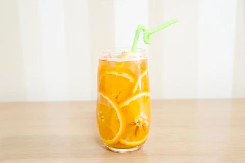 Orange juice Stock Photos