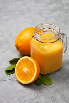 Orange juice Stock Photos