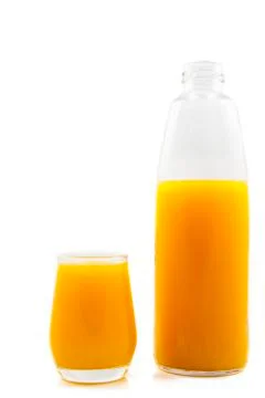 Orange juice Stock Photos