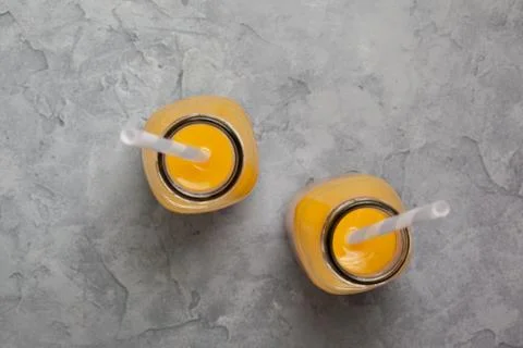 Orange juice Stock Photos