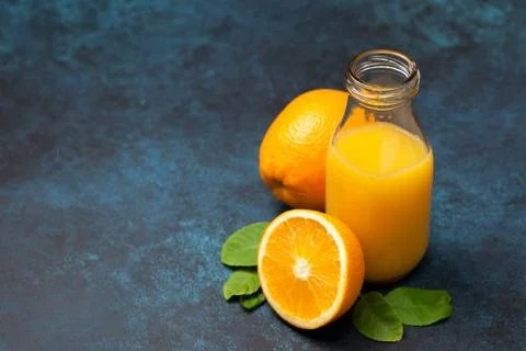 Orange juice Stock Photos