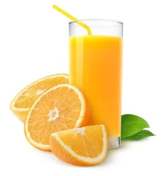Orange juice Stock Photos