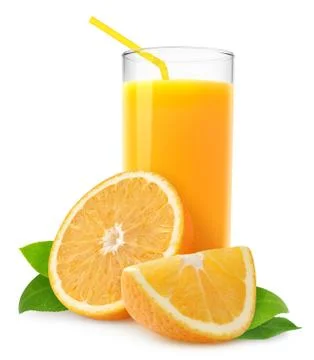 Orange juice Stock Photos