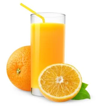 Orange juice Stock Photos