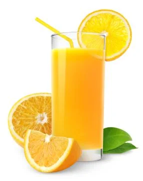 Orange juice Stock Photos