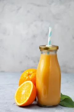 Orange juice Stock Photos
