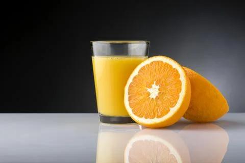 Orange juice Stock Photos