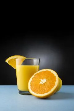 Orange juice Stock Photos