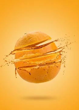Orange juice Foto stock