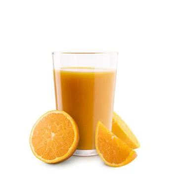 Orange juice Stock Photos