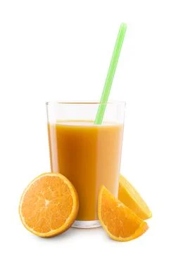 Orange juice Stock Photos