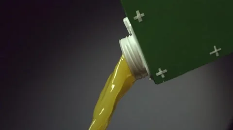 Orange juice is poured from the package Stock Footage 48026674