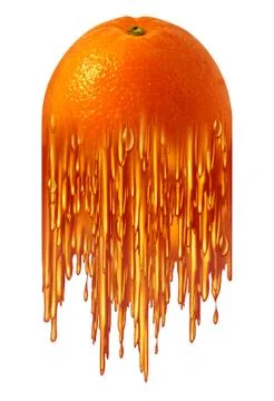 Orange juice symbol イラスト素材