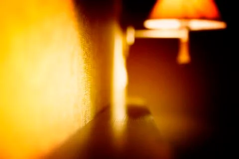 Orange lamp Stock Photos