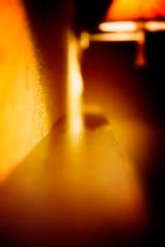 Orange lamp Stock Photos