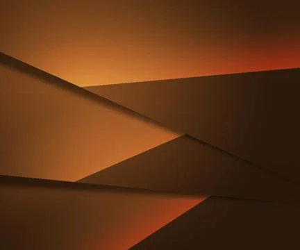 Orange layers background Stock Illustration