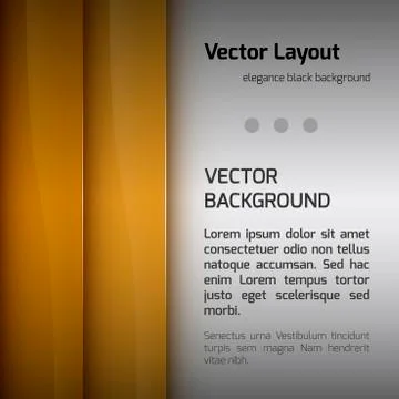 Orange Layout 스톡 일러스트
