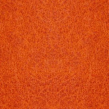 Orange leather background Stock Photos