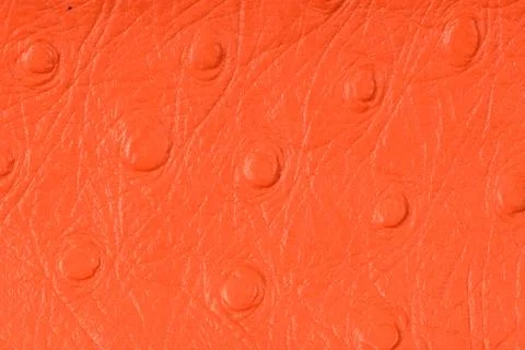 Orange leather background 스톡 사진