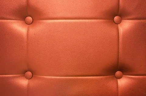 Orange leather background texture Stock Photos